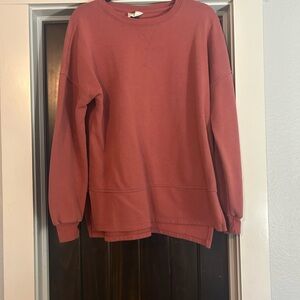 Universal Thread Women's Crew Neck Sweater - Rust